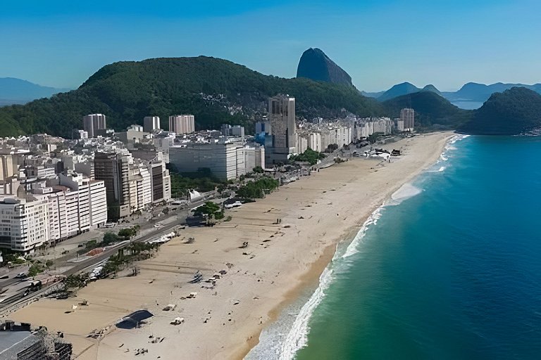 Studio Style, você e seu par /1 min da praia