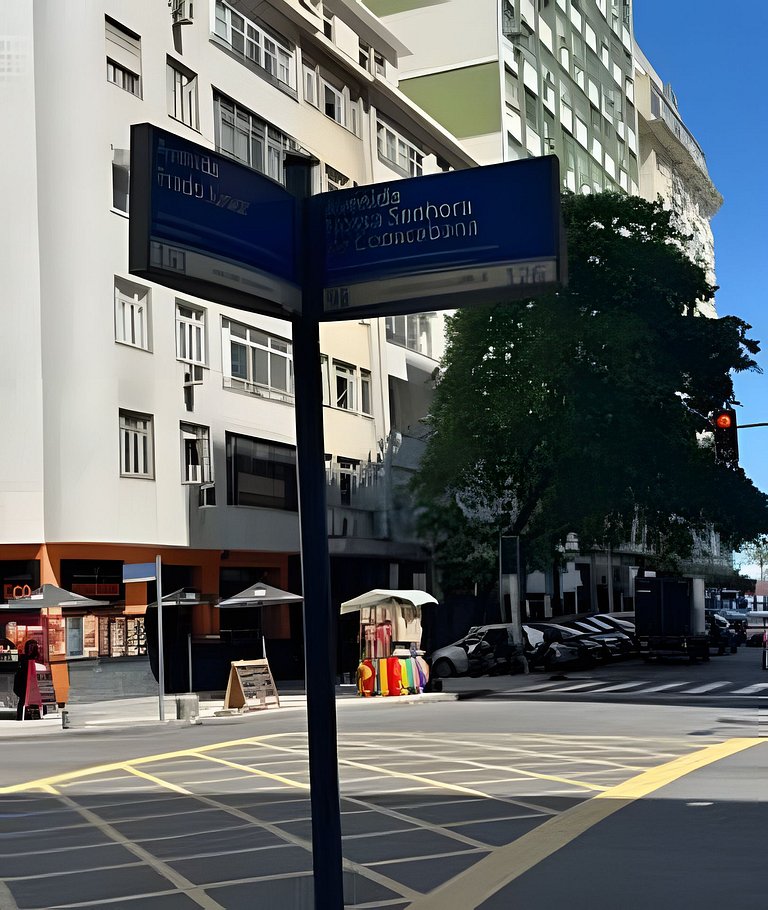 Rio-Copa Style,1 min da praia/ casais