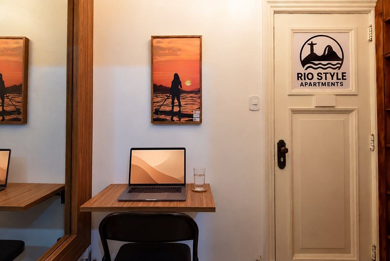Apartamento praia de Copacabana/Conforto beira-mar