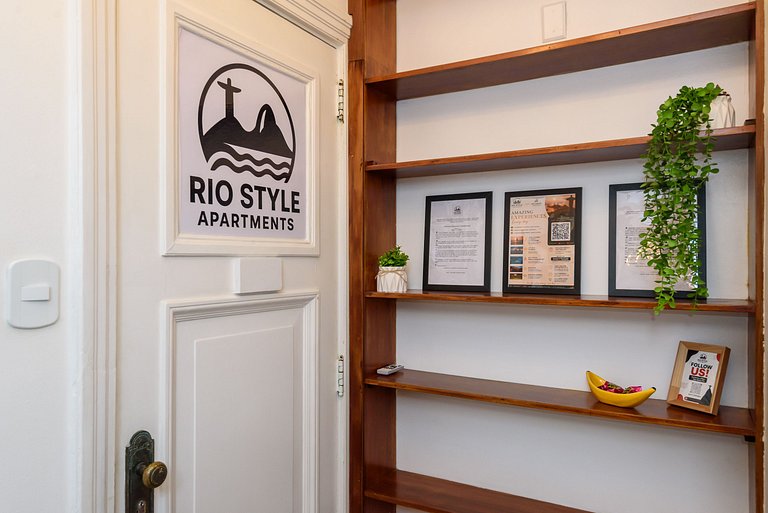 Apartamento praia de Copacabana/Conforto beira-mar