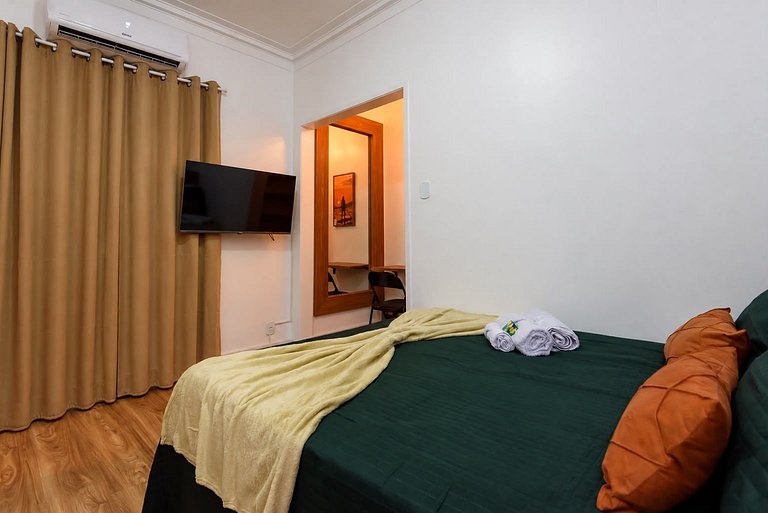 Apartamento praia de Copacabana/Conforto beira-mar