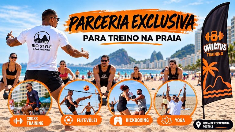 Rio Style Copacabana à Beira-Mar | Av. Atlântica